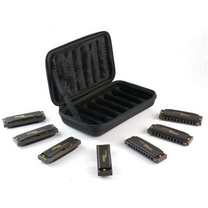 Set 7 Armonicas Diatonicas Hohner Piedmont Blues-157