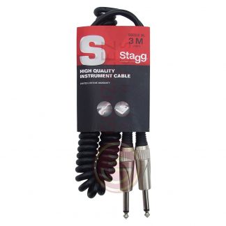 Cable Stagg Sgcc3 Dl Plug - Plug Espiralado 3 Metros-1127