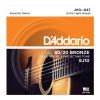Encordado DAddario EJ10 Guitarra Electroacustica 80/20 Bronce-1829