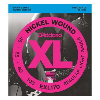 Encordado DAddario XL EXL170 45 - 100 Bajo 4 Cuerdas-1893