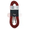 Cable Stagg Mallado Sgc6vt Rd Rojo Plug - Plug 6 Metros-1040