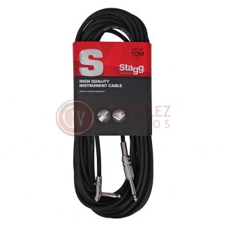 Cable Stagg SGC10PL Plug Angular - Plug 10 Metros-3942