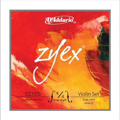 Encordado Daddario Zyex DZ310S Tension Media Para Violin 4/4-4577