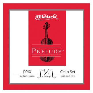 Encordado Daddario Prelude J1010 Tension Media Para Cello 3/4-4588