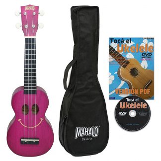 Ukelele Soprano Mahalo U-SMILE Sonrisa Violeta