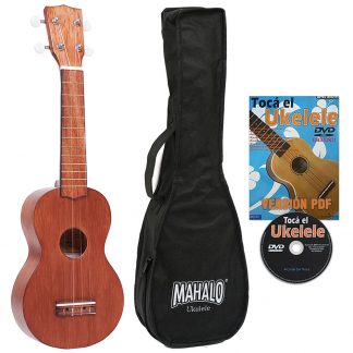 Ukelele Soprano Mahalo MK1TBR Marron Kahiko K-Series