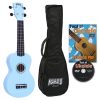 Ukelele Soprano Mahalo MR1LBU Celeste Rainbow R Series