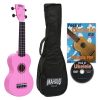 Ukelele Soprano Mahalo MR1PK Rosa Rainbow R Series