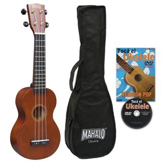 Ukelele Soprano Mahalo MR1TBR Marron Rainbow R Series