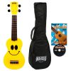 Ukelele Soprano Mahalo U-SMILE YW Sonrisa Amarillo