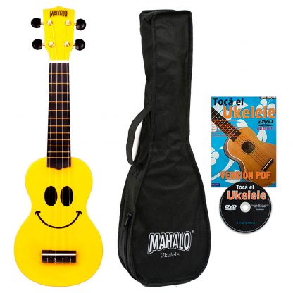 Ukelele Soprano Mahalo U-SMILE YW Sonrisa Amarillo