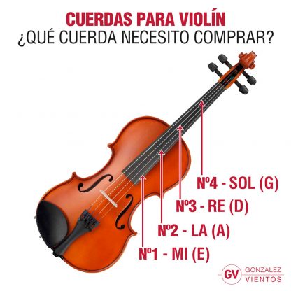 árbitro tolerancia dentro de poco Cuerda Suelta Stradella 4ta Sol Para Violin 3/4 o 4/4 – Gonzalez Vientos  Store